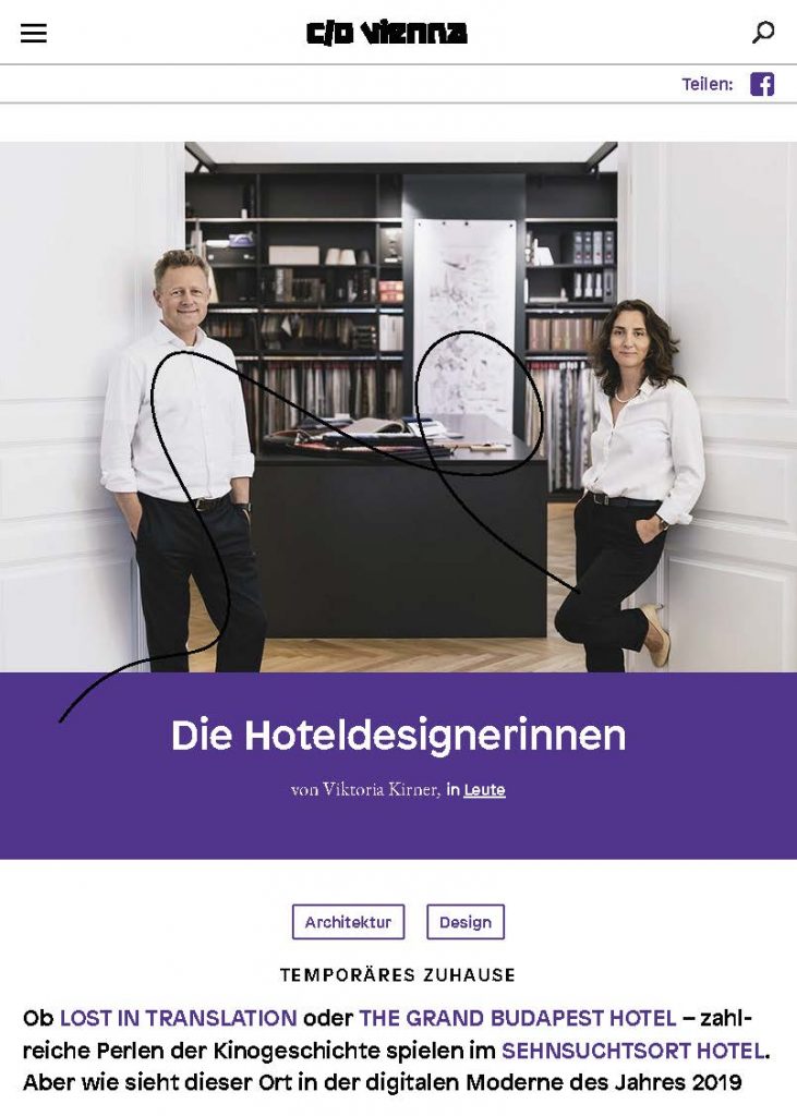 archisphere presse c o vienna page die hotel designerinnen