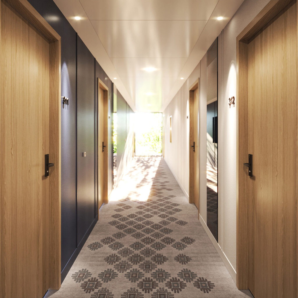 hotel hallway archisphere interior designers