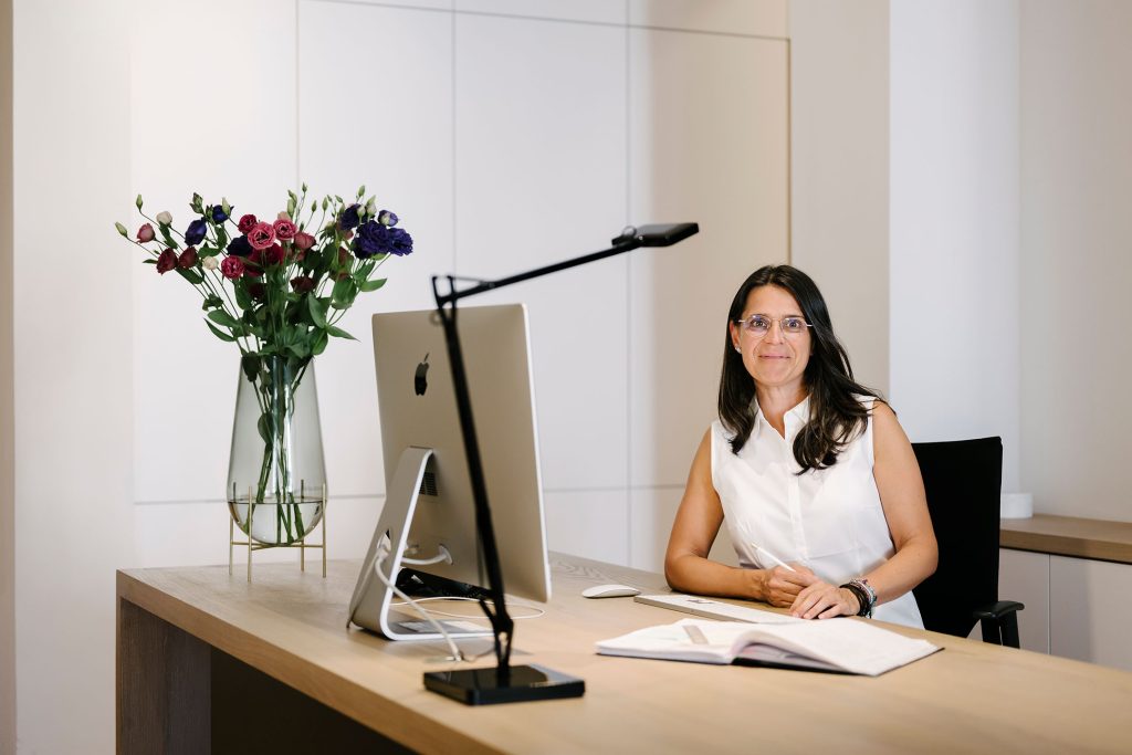 Astrid Gulliaume Office Manager at Archisphere an international interior architecture and design studio in vienna photo copyright Christof Wagner