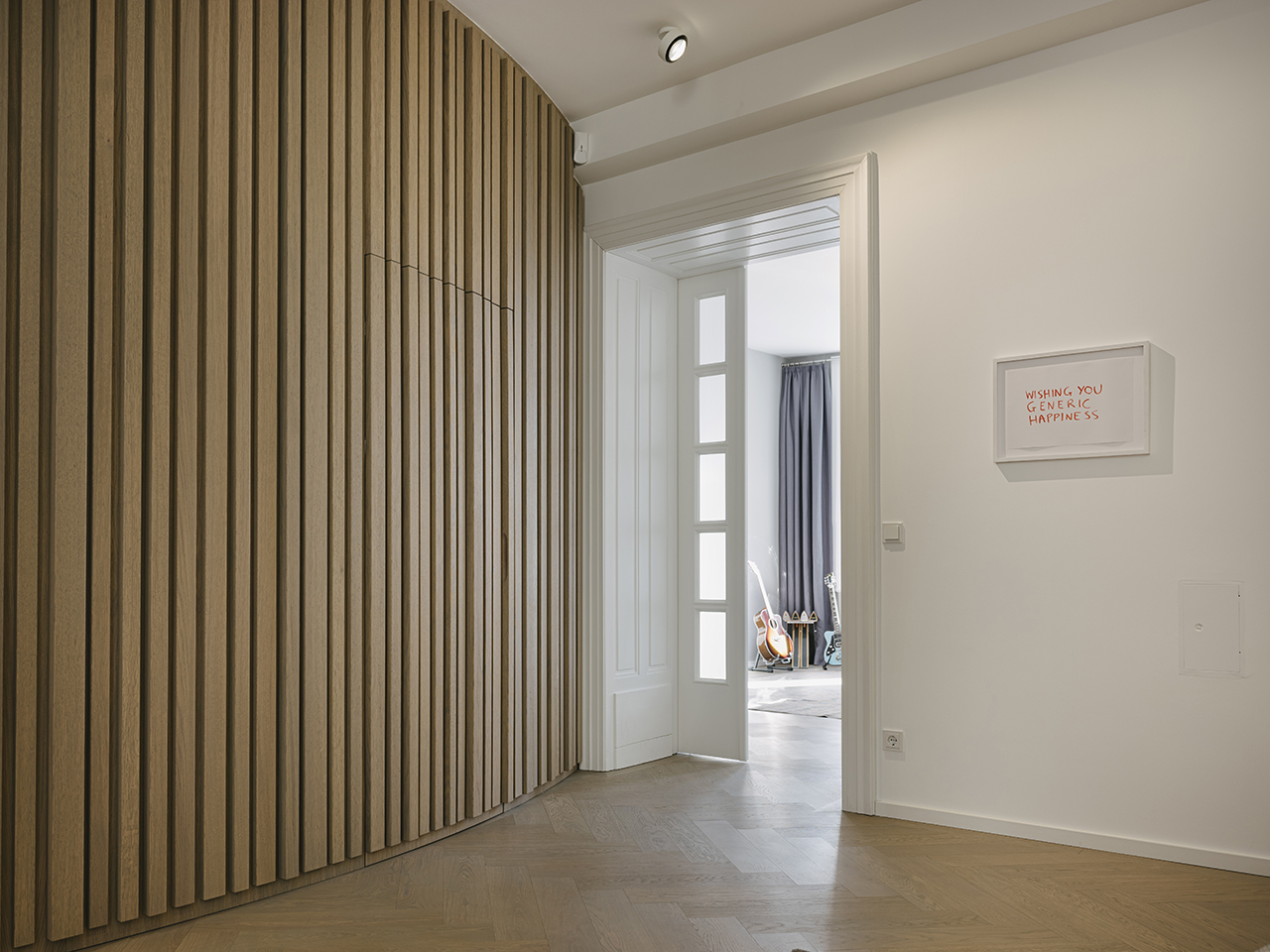 Entrance a law firm in Vienna interior design by archisphere photo copyright by Christof Wagner